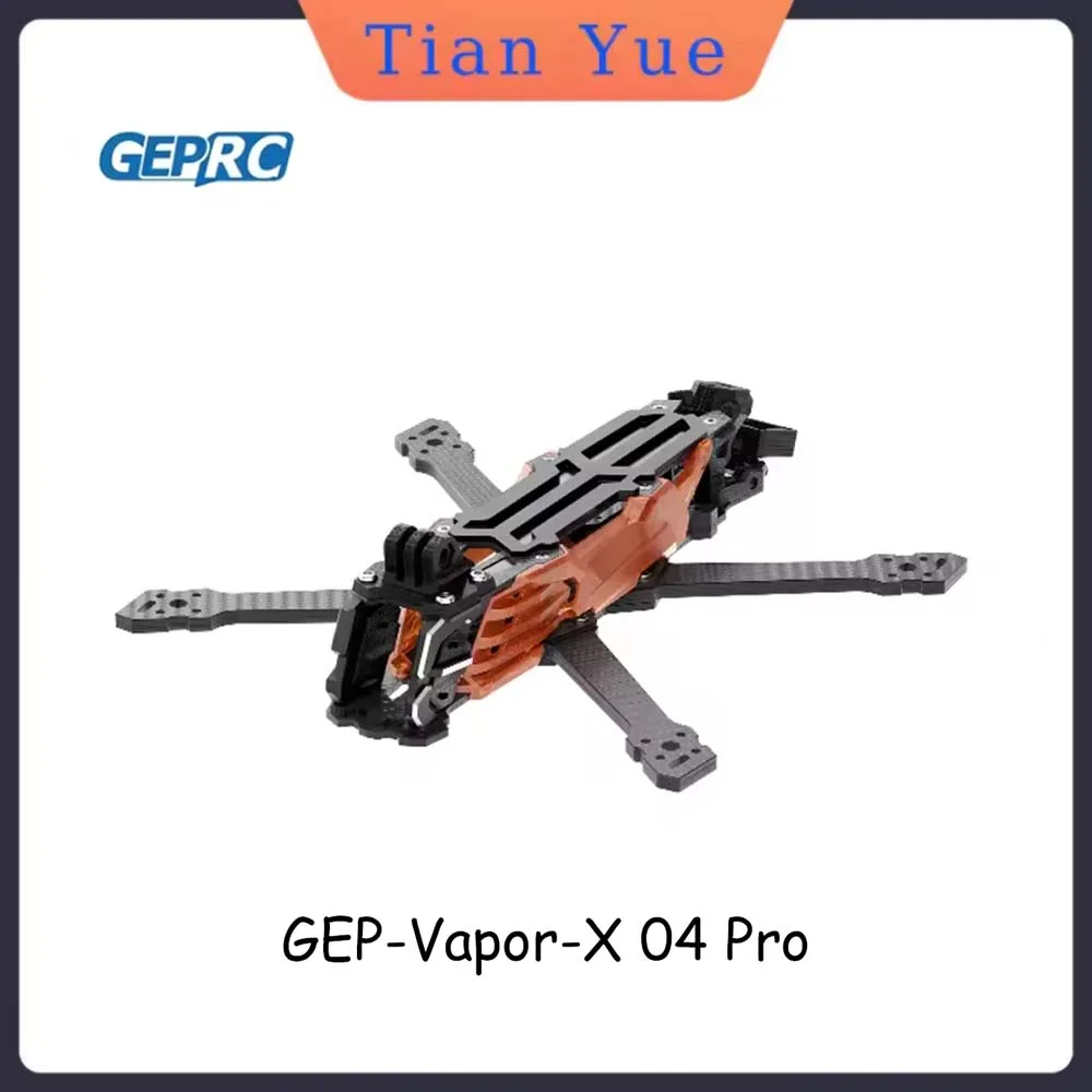 

GEPRC GEP-Vapor-X Frame Suitable Vapor-X 5 6 Inch Drone Carbon Fiber RC FPV Quadcopter Helicopter Replacement Accessories Parts