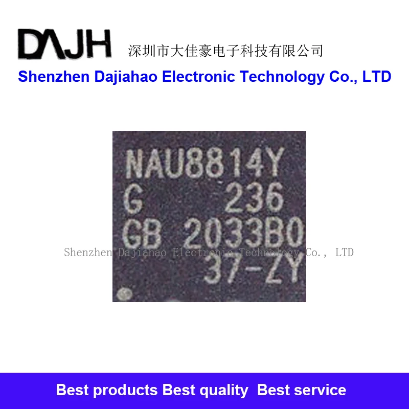 1pcs/lot NAU8814Y QFN-24 ic chips Codec chip