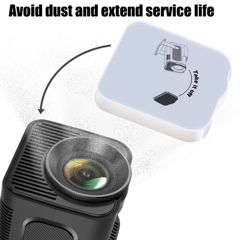 A99E-HY320MINI Projector Lens Protection Cover Dustproof Shell Waterproof Protector For HY320 Mini Projctor Protective Cap