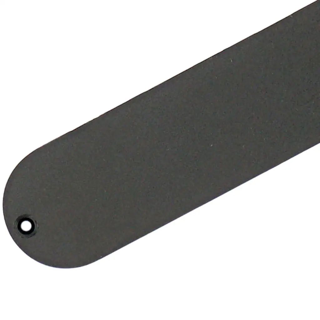 1x Electric Guitar Accessory Back Plate Cavity Switch Cover Back Cover Black