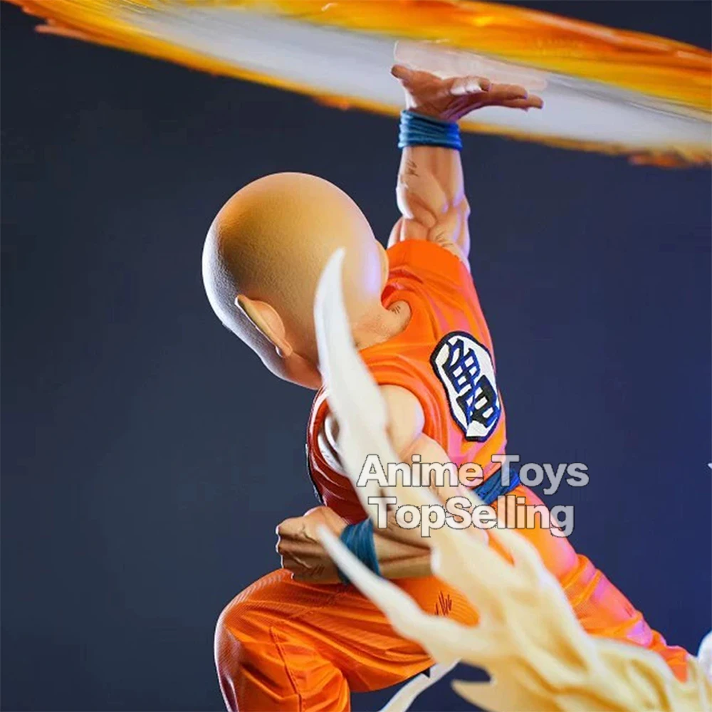 17cm/6.7in anime dragon ball z figura kienzan krillin figura de ação pvc coleção modelo brinquedos para crianças presentes