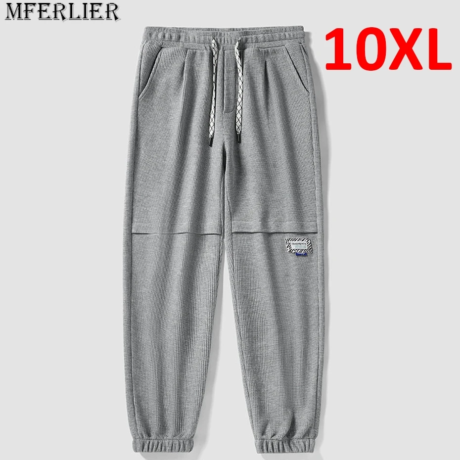 

10XL 9XL Plus Size Pants Men Jogger Sweatpants Male Stretch Pants Fashion Casual Trousers Big Size 10XL 8XL