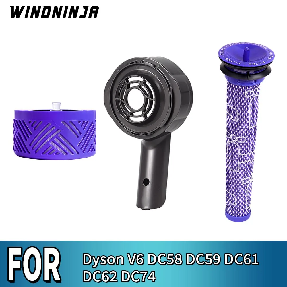 Für Dyson V6 DC58 DC59 DC61 DC62 DC74 Staubsauger Motor Hintere Abdeckung HEPA-Filter Zubehör Teile Motor Abdeckung Ersatz
