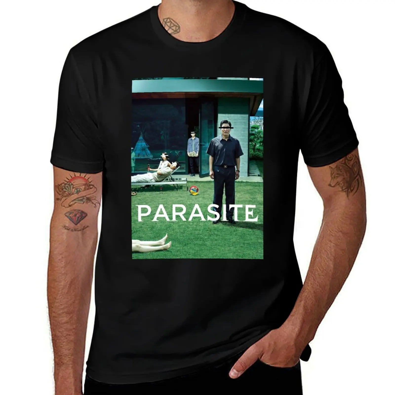 Parasite by Bong Joon-Ho (2019) T-Shirt Urban Style Print T-Shirt