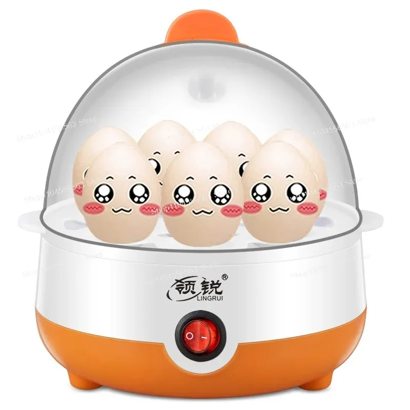 Multi Function Rapid Electric Egg Cooker Auto-Off Generic 7 Eggs Boiler Steamer Omelette Cooking Tools Kitchen Utensil Breakfast