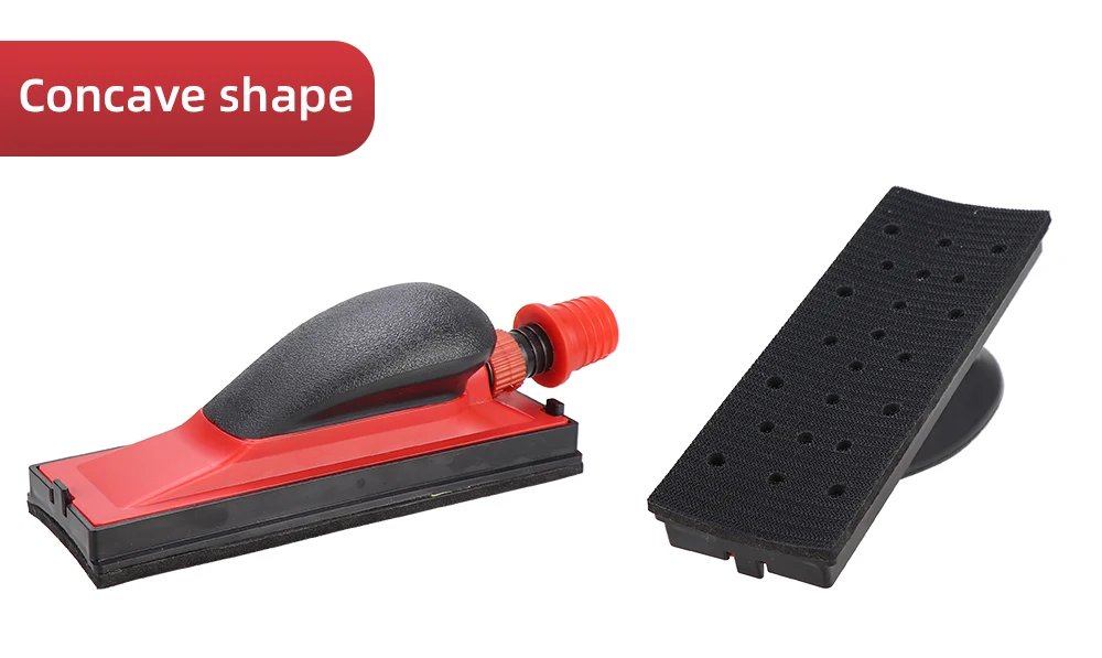 4 in 1 HIFESON 70x198mm Handheld Sanding Block Hand Vacuum Sander 5pcs set Polishing Abrasive Block Manual Grinding Tools