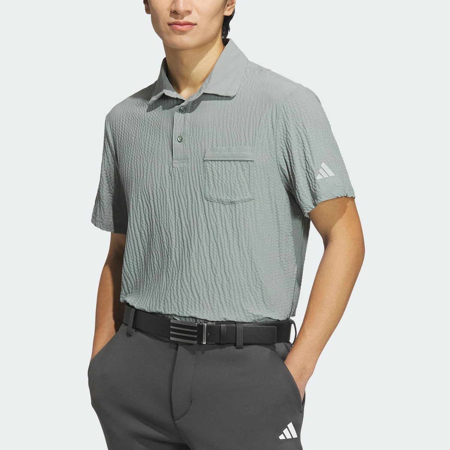 Adidas genuine 2025 Men's Golf Sports Short-Sleeve Polo Shirt JF6297