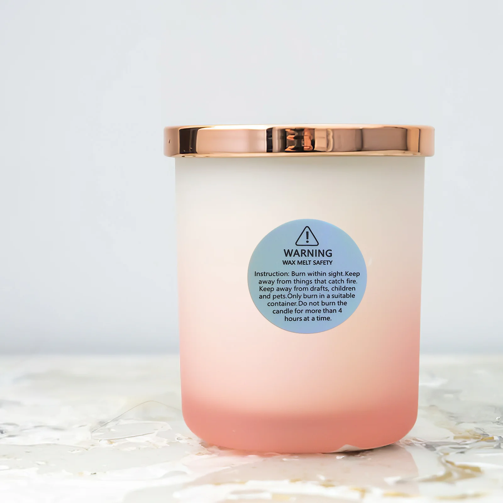 

10 Sheets Safety Stickers Round Warning Labels For Jar Container Adhesive Decal Packaging Sealing Sticker File Folder