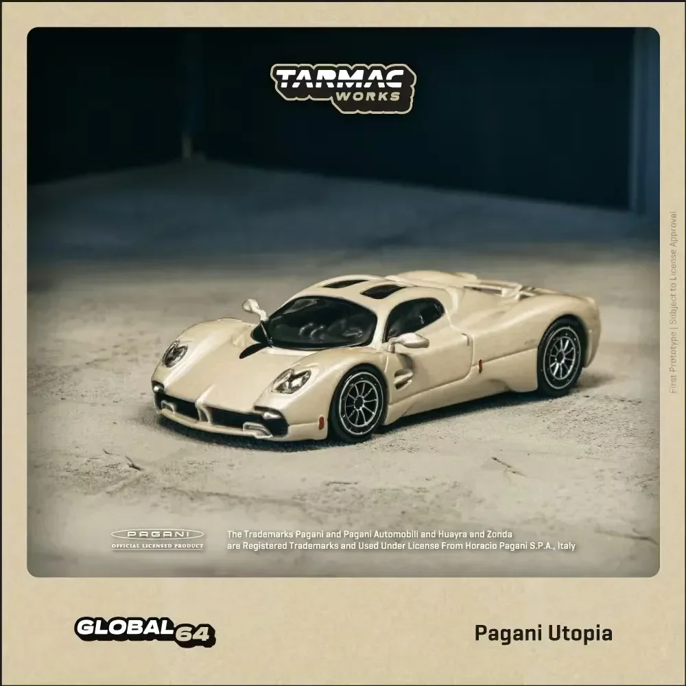 

PreSale TW 1:64 Pagani Utopia Rinascimento Diecast Car Model Collection Toys Tarmac Works