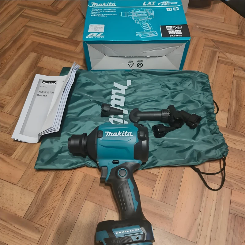 

️❇️Makita DAS180 drill 18v brush rechargeable air dust collector cleaning blowing wireless lithium battery inflato