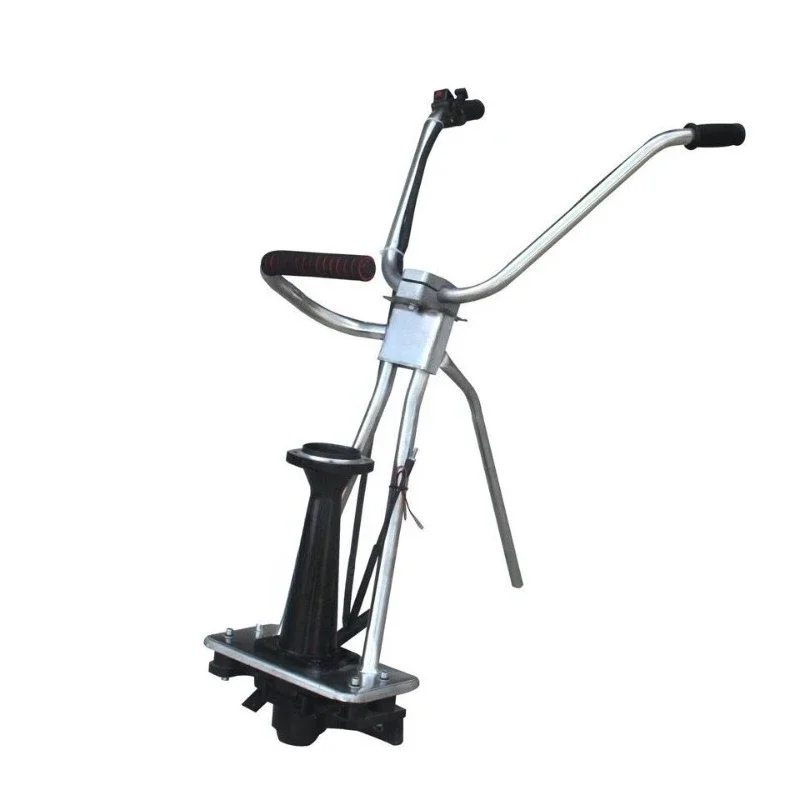 Concrete vibrating ruler rack, vibrating ruler, leveling machine
