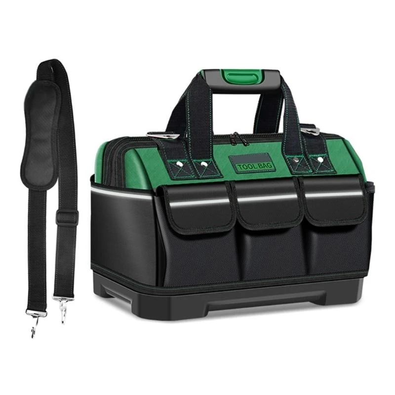 

Large Capacity 16Inch Tool Carriers with Multiple Pockets And Reflective Strips 601C