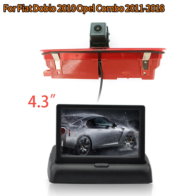 

Car Waterproof High Brake Light Reversing Camera Rear View Camera for Fiat Doblo Opel Combo