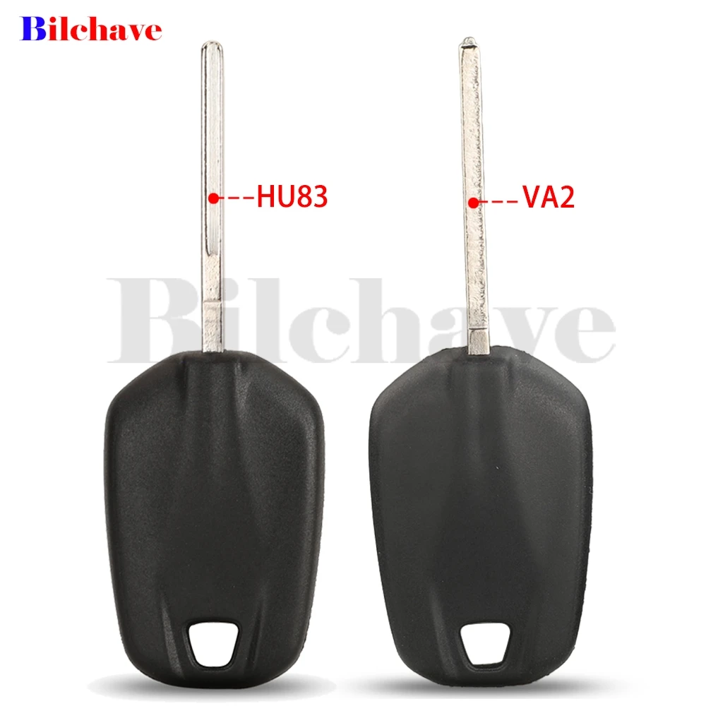 

Jingyuqin для Peugeot 308 508 Citroen C2 C4 C3 DS без чипа HU83/VA2, дистанционный транспондер с лезвием, необрезанный пустой чехол для автомобильного ключа, брелок