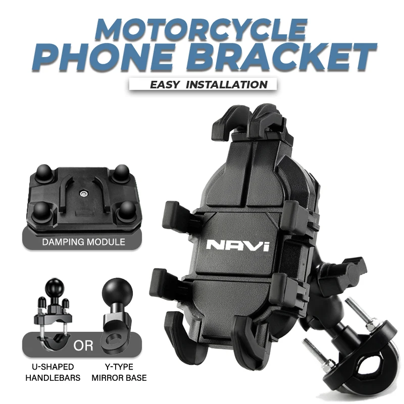 Soporte para teléfono móvil de motocicleta, soporte de montaje de navegación GPS para HONDA DREAMWING Navi 110 Navi110 Navi 110, accesorios