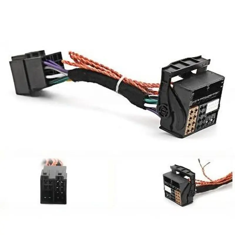 PQ To MQB Conversion Plug For VW MIB Headunit Change Adapter- Noname RCD360 Pro RCD440PRO Small Plug Compatibility
