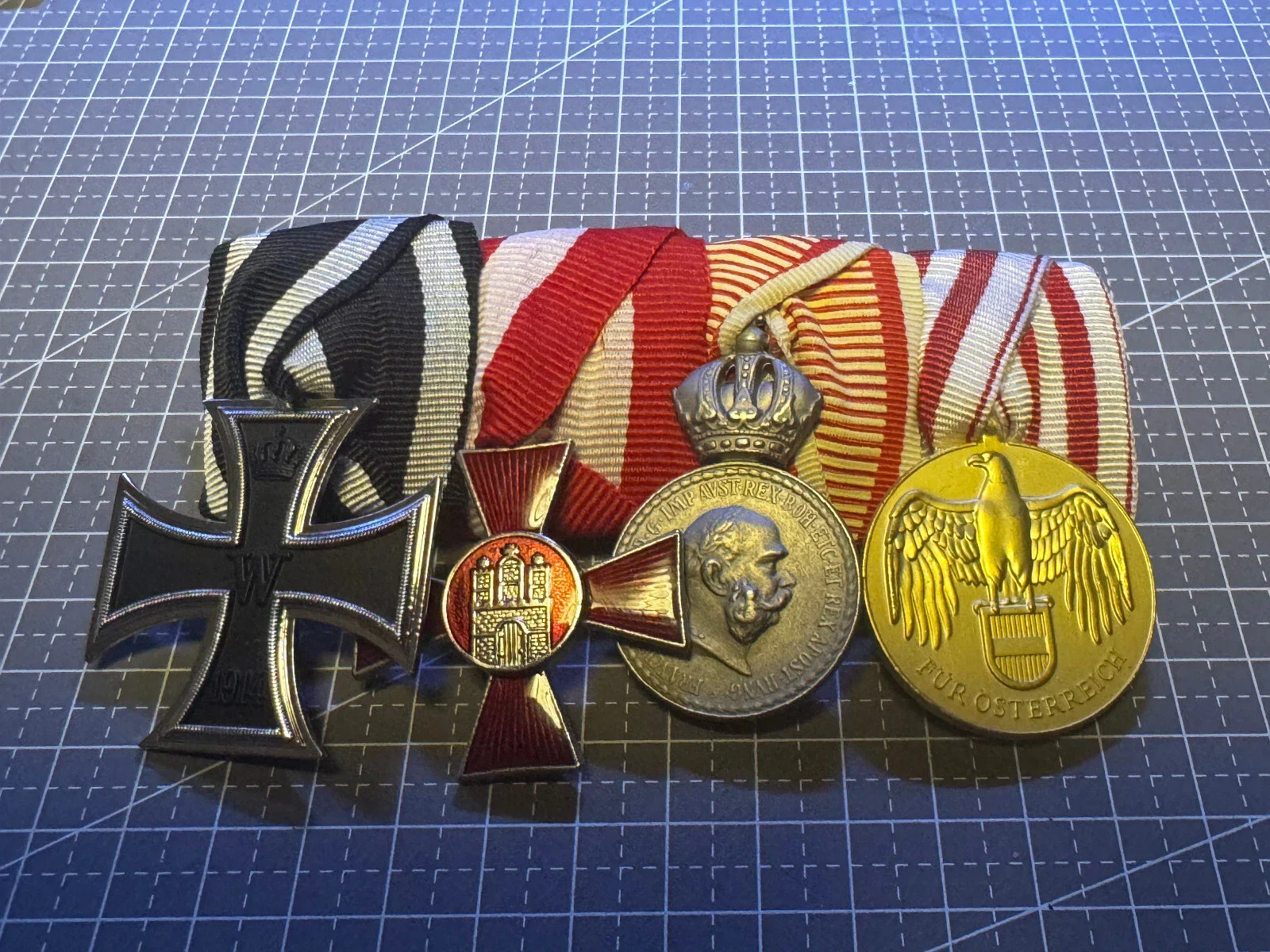 

WWI German Medal Bar Ribbon Bar Reproduction