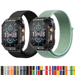 Nylon Loop Strap for HAYLOU IRON N1 Smartwatch Replacment Bracelet Sport Watchband Correa for HAYLOU IRON N1 Band