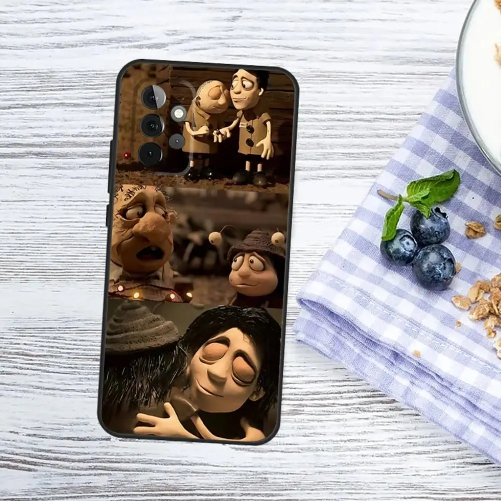 حافظة لهاتف سامسونج جالاكسي A13، A21s، A22، A31، A32، A52، A53، A71، A80، A91 غطاء هاتف أسود ناعم