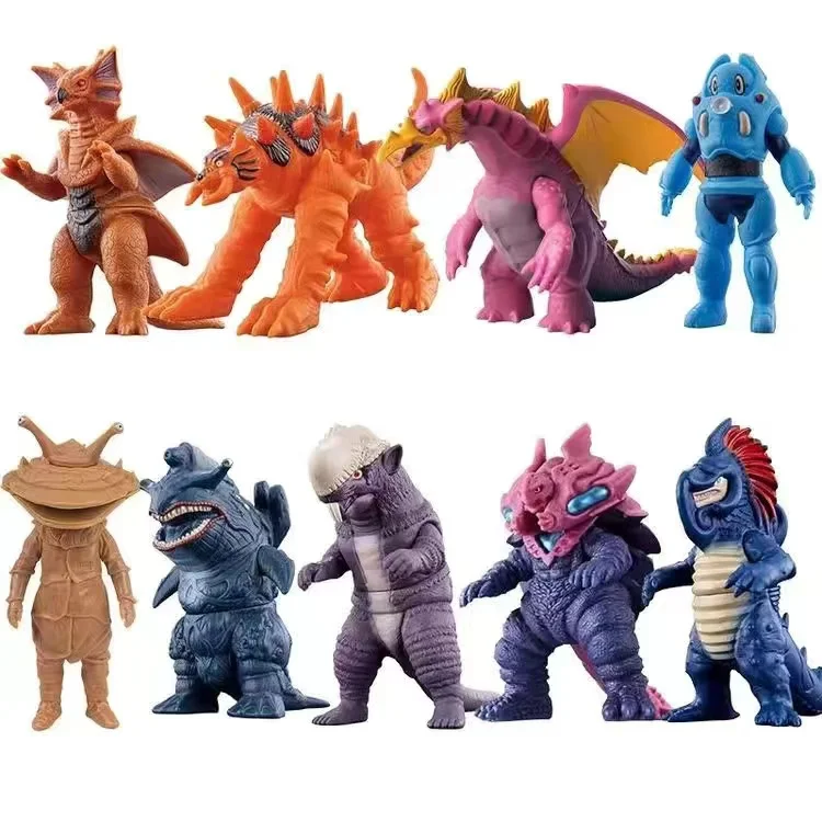 New trumpet Soft rubber  Monster Gomora Model Action Figure Red King Cosmic People Eleking Balkie Seijin Children's Toys