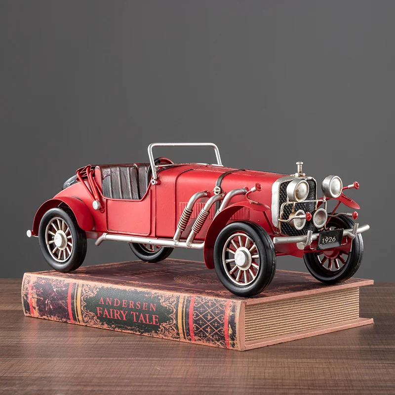 

Retro and nostalgic vintage car models handicrafts home decor living room TV cabinets wine cabinets decorations shop decor