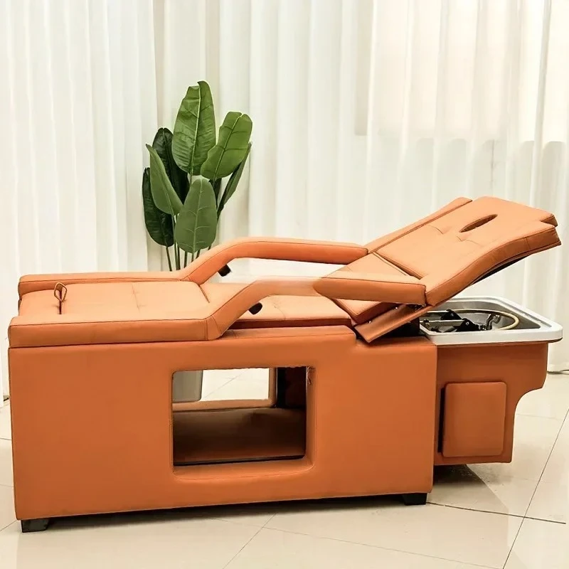 

Foot therapy integrated head therapy shampoo bed beauty special constant temperature water circulation