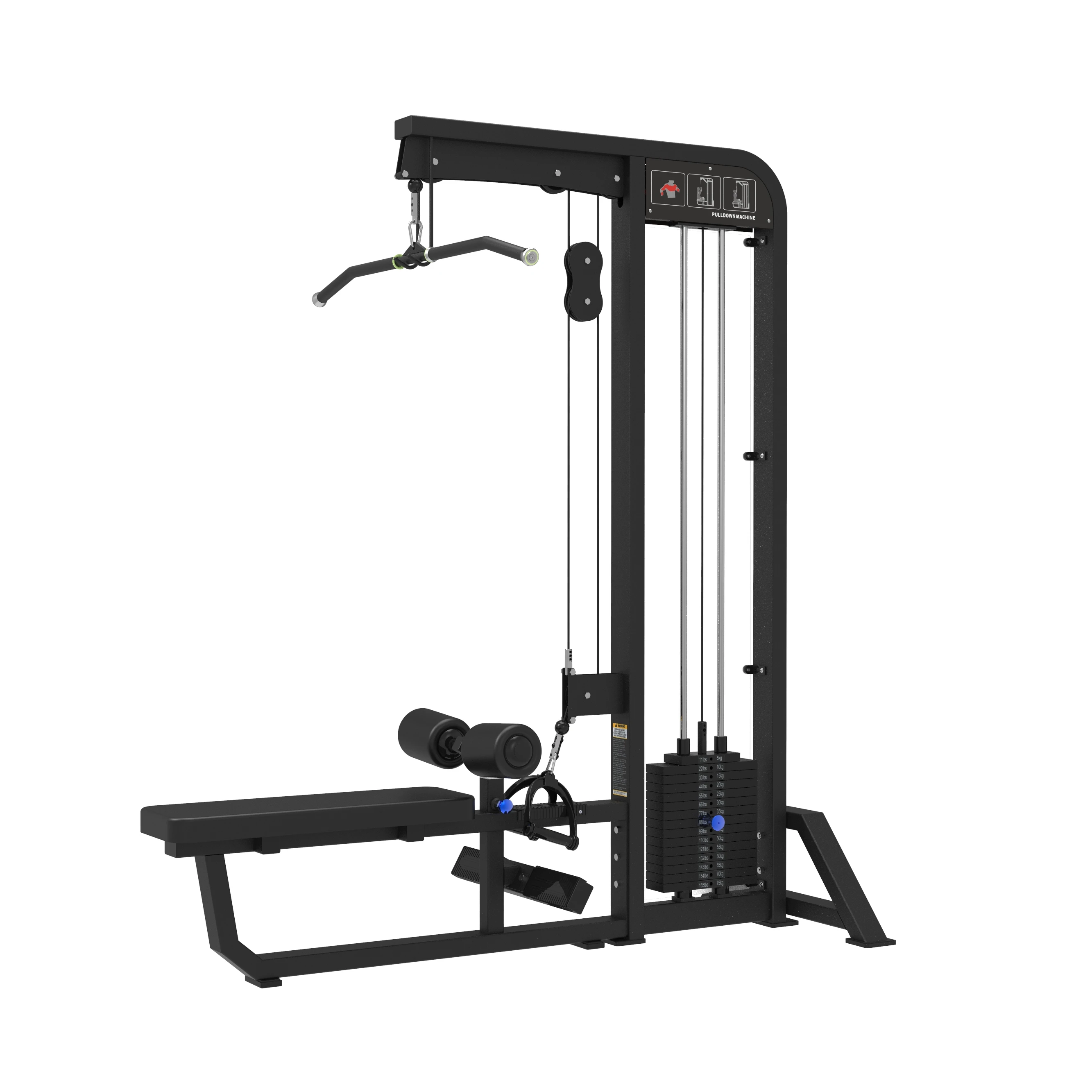 MARCH SALE HM SERIES Factory Direct Indoor Fitness Equipment Thickened Steel Tubing Trajectory Leg Extension Trainer