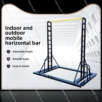 Horizontal bar landing household indoor pull-up frame street outdoor fitness bar free fixed outdoor training