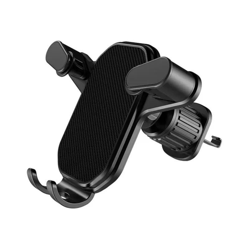 Suporte de telefone para carro por gravidade, gancho de ventilação de ar, montagem de telefone,