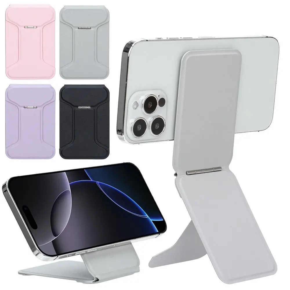 

Кошелек Magsafe, держатель для телефонной карты, регулируемая вращающаяся палка для селфи, штатив, складная тонкая подставка для iPhone 16/15/14/13/12 серии