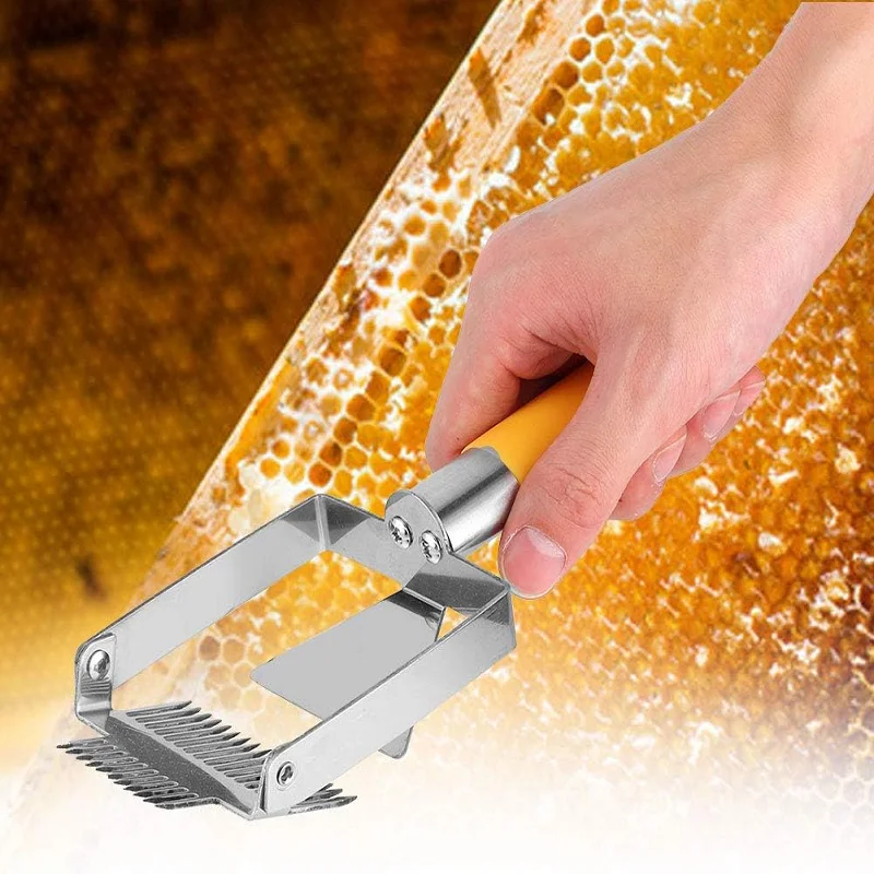 

Plastic Handle Uncapping Fork Shovel Beekeeping Tools Honey Fork Honey Cutter Uncapping Scraper Bee Hive Honeycomb Honey Scraper