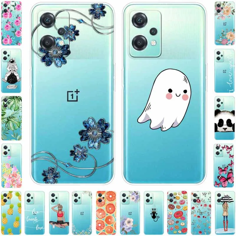 For OnePlus Nord CE 2 Lite 5G Case TPU Clear Soft Fashion Transparent Cover for One Plus Nord CE2 Lite Funda Silicone CE2Lite 5G