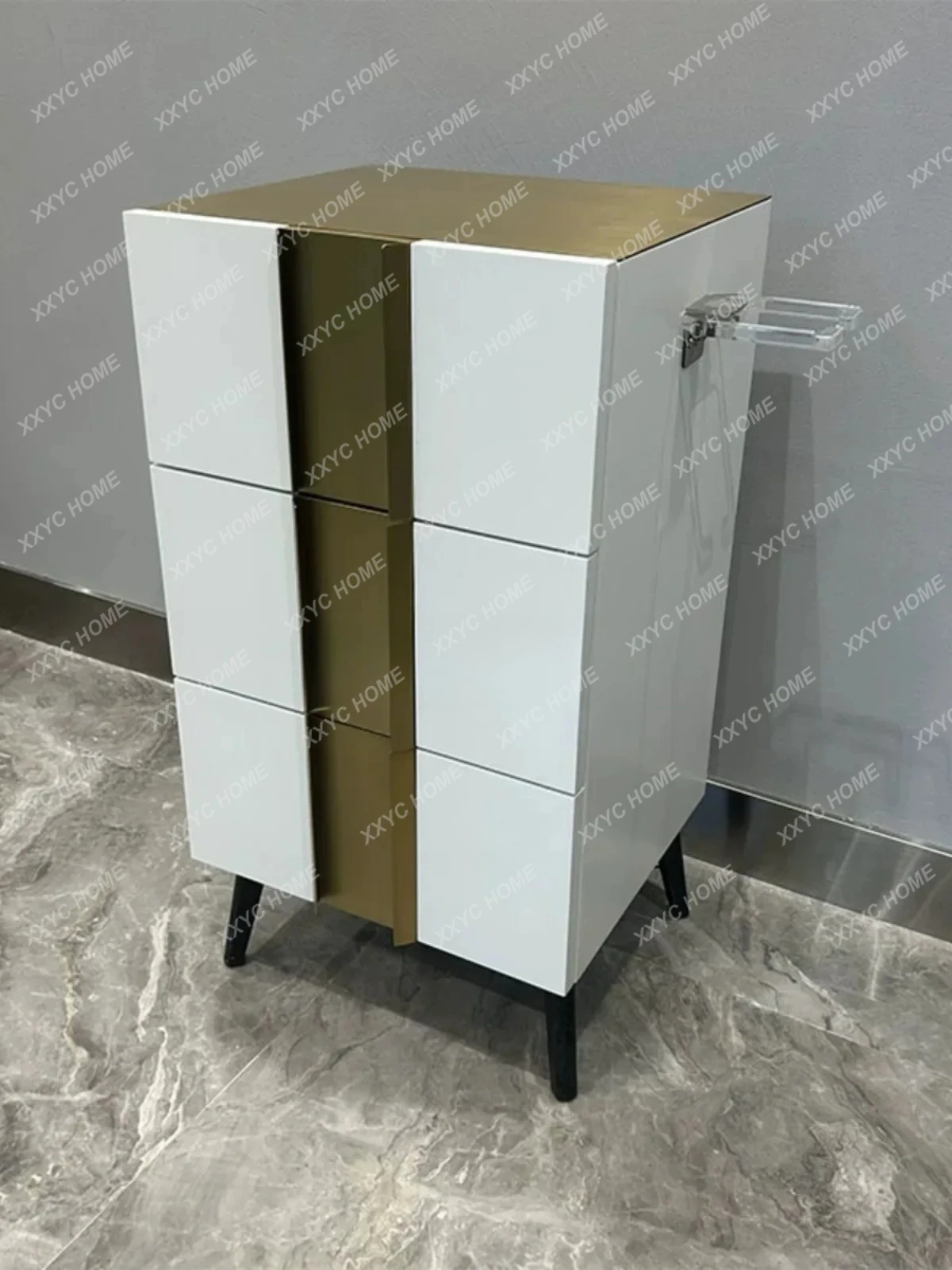 Hair Salon Tool Cabinet for Hair Salon Stainless Steel Work Cabinet Tool Car