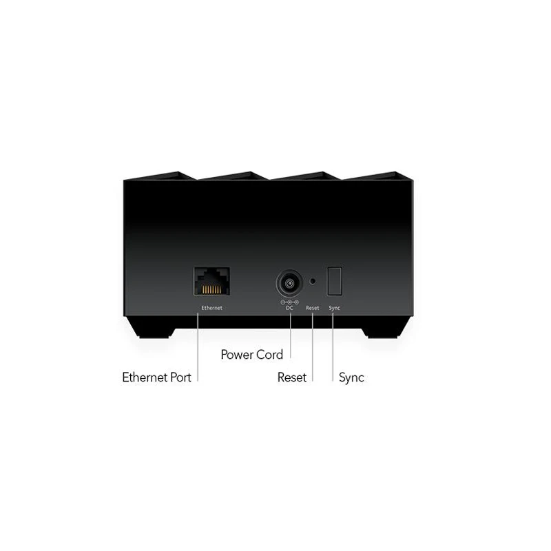 Imagem -05 - Netgear-roteador de Banda Dupla Nighthawk Ms60 Satélite Ax1800 Mu-mimo 1.8gbps Wifi Malha Cobertura Wifi 1.500 Sq.ft Pacote