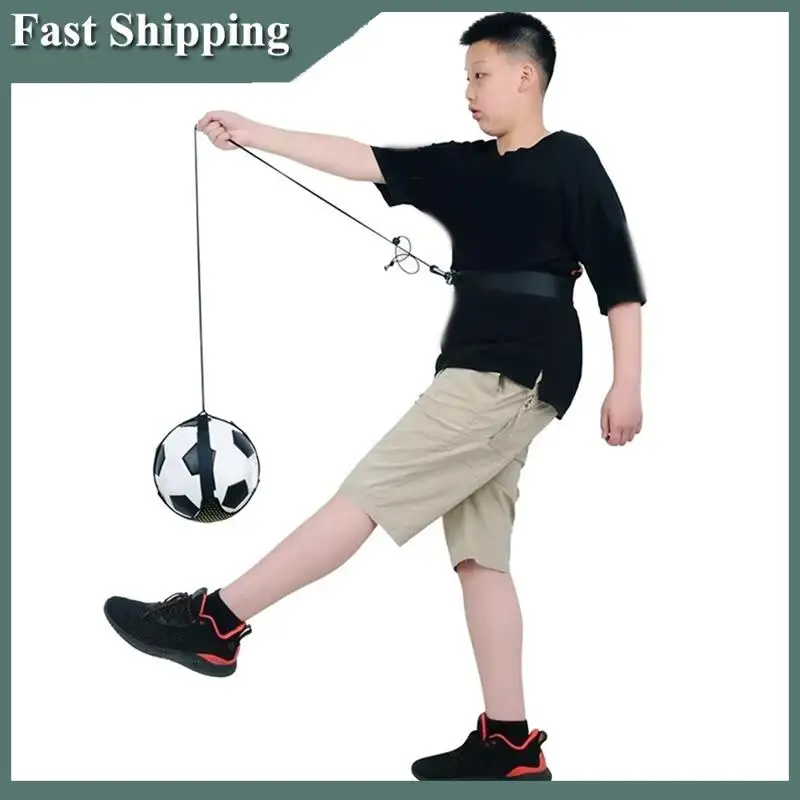 -MEOF Football Kick Throw Solo Practice Adjustable Waist Belt Soccer Ball Control Training Equipment Children Training Belt