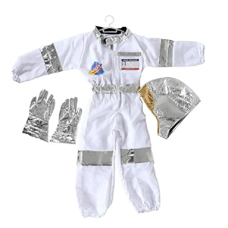 Childrens Party Game Astronaut Costume Role-playing Halloween Costume Carnival cosplay Full Dressing Ball kids Rocket Space suit