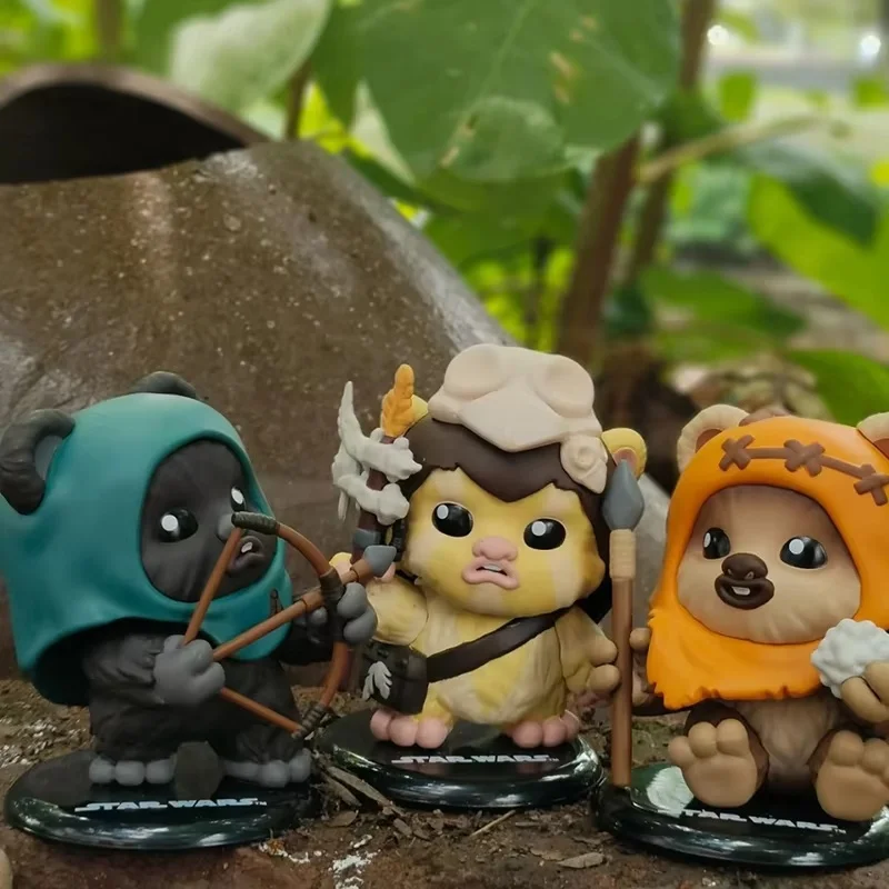 

Горячие игрушки Start War Q версия Ewok Cosbi слепая коробка мини-фигурки декор для рабочего стола детский подарок детская игрушка Коллекционная подлинная