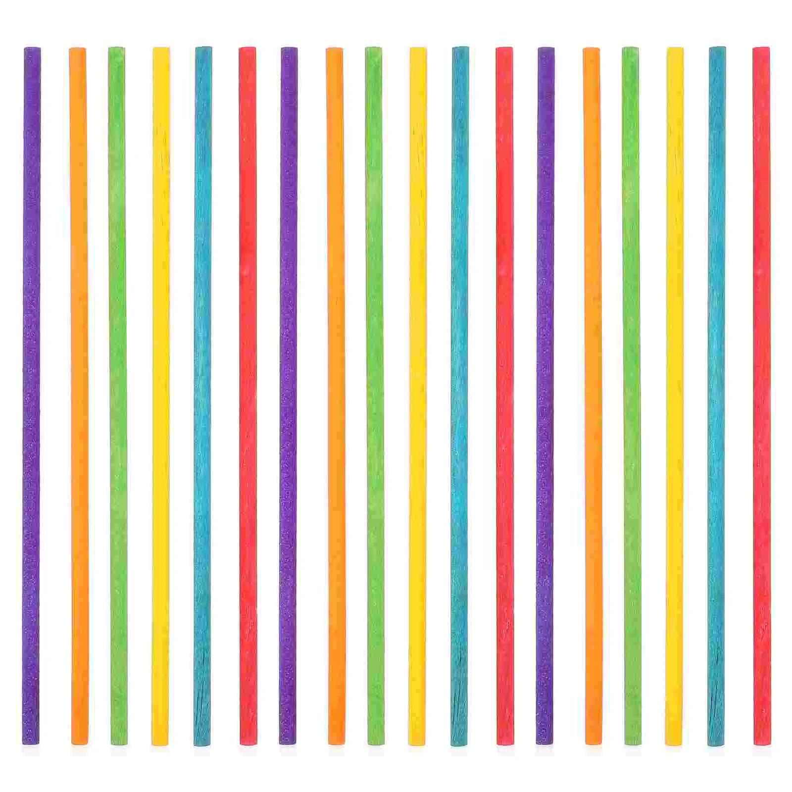 50 Pcs Wooden Rhythm Sticks Set Replacement Drumsticks Music Instruments for Kids Educational Toy Gift for Friends