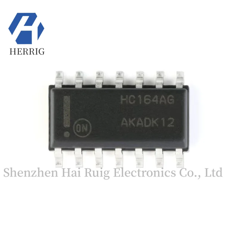

Original MC74HC164ADR2G SOIC-14 8-bit serial input logic chip