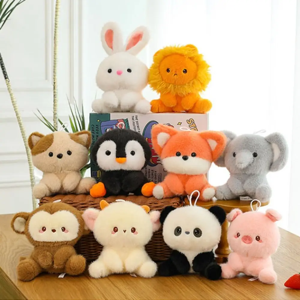 

White Rabbit Little Bear Plush Toy Lamb Little lion Elephant Plush Doll Pet Cute Animal monkey Doll Boys Girls