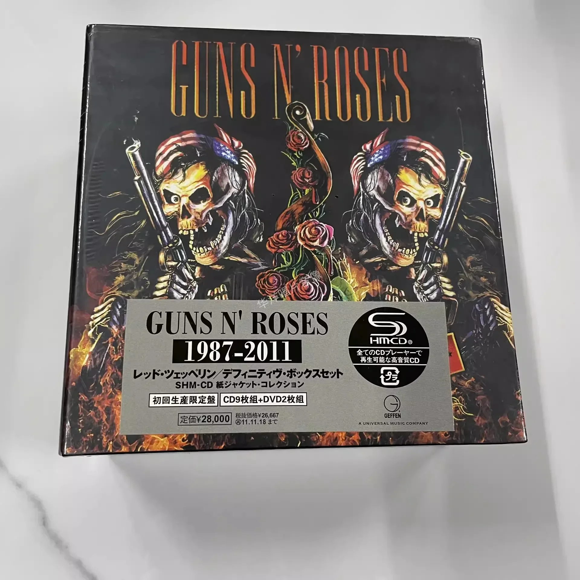 hard-rock-guns-n-roses-cd-de-musica-para-cosplay-coleccion-de-cajas-de-sonido-de-coche-con-9-discos-de-musica-de-piezas-2-piezas-dvd-1987-2011