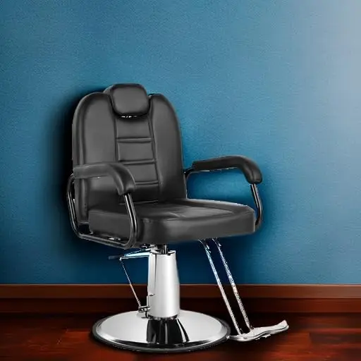 hand Barbers Chairs, Heavy Duty Hydraulic Reclining Salon Chair Spa Furniture Shampoo Reclining Extra Wider Seat Beauty Hair