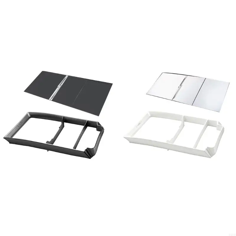 Vehicle Armrest Hanging Tray Designed For Select Model Vehicle Not Drilling Required Black Finish H9EE