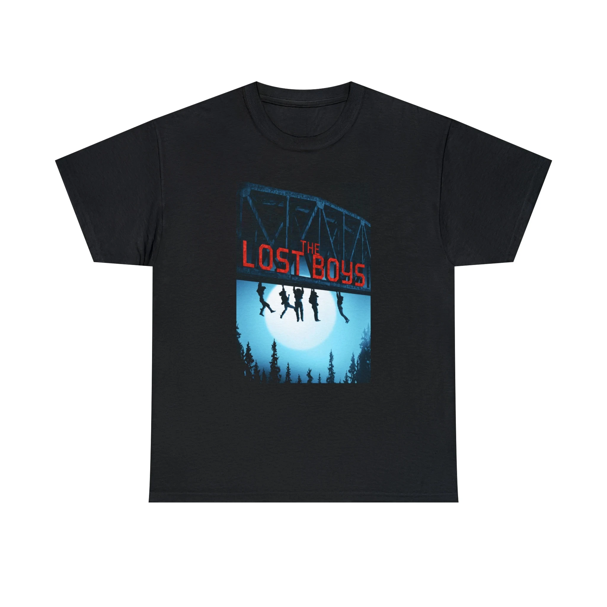 تي شيرت جرافيك لفيلم The Lost Boys مقاس كبير Y2k بأكمام قصيرة ملابس غير رسمية من القطن للشارع الهيب هوب ملابس نسائية للرجال تي شيرت Harajuku #2
