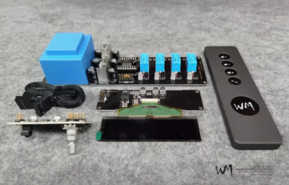 

PGA2311 Remote HiFi Volume Kit Potentiometer Multi channel Audio Input