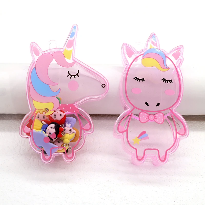 

Прозрачный органайзер для ювелирных изделий с отсеком, 1 шт.