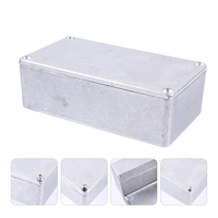  Effect Aluminum Box Electric Guitar Accessories Pedal Enclosures Switch Case Front Electronic Project Work