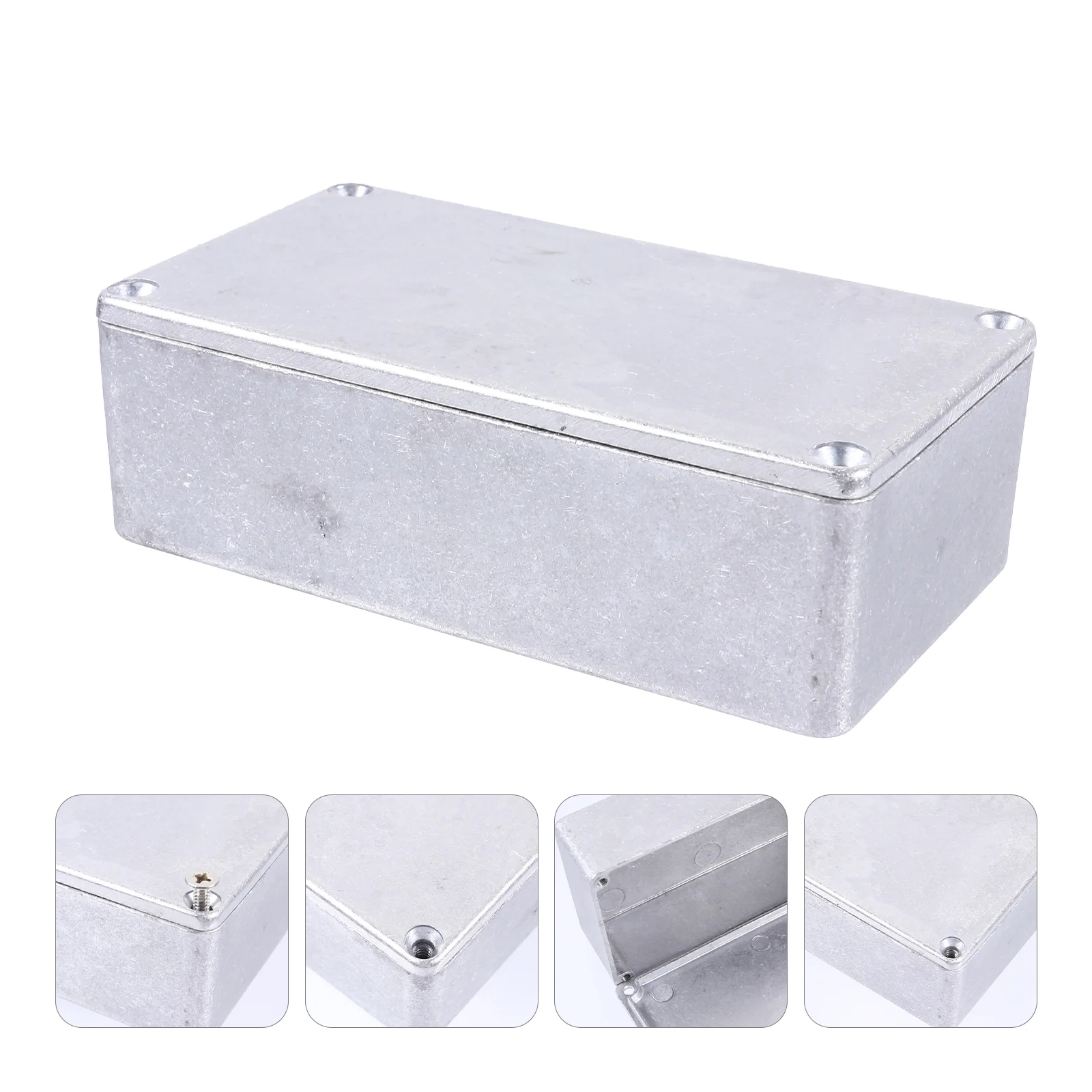 Effect Aluminum Box Custom Guitar Pedal Case for Accessory 125b Enclosure Acoustic Diecast Metal Mini