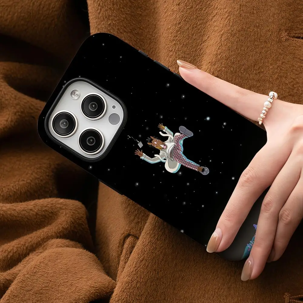 

B-BoJack Cartoon H-Horseman Phone Case For Samsung Galaxy S25 24 23 22 Ultra Plus A56 36 26 Glossy HD Double-Layer Hard Shell