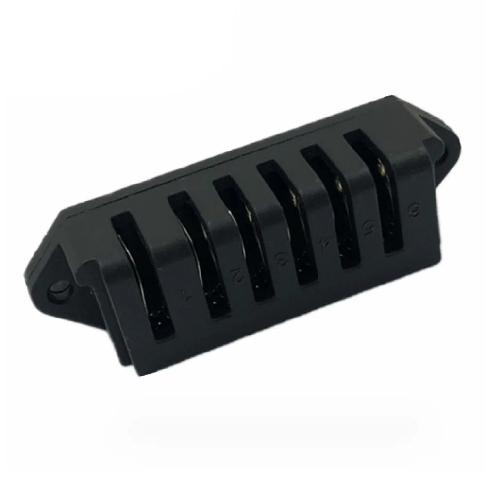 Electric Bike Battery Box Discharge Connector 6 Pin Featuring 15A High Current Female Connector Suitable for 125V Rated Voltage
